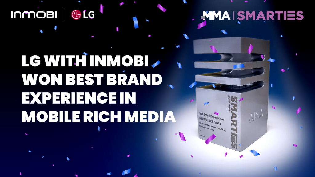 InMobi wins Top Award at the MMA India Smarties 2019
