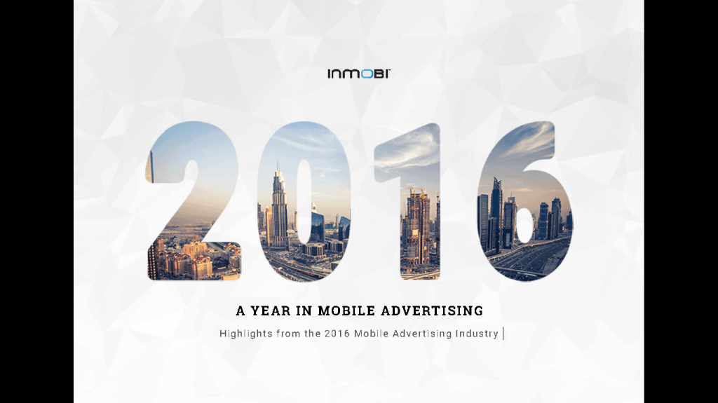 InMobi Yearbook 2016 : A year in review