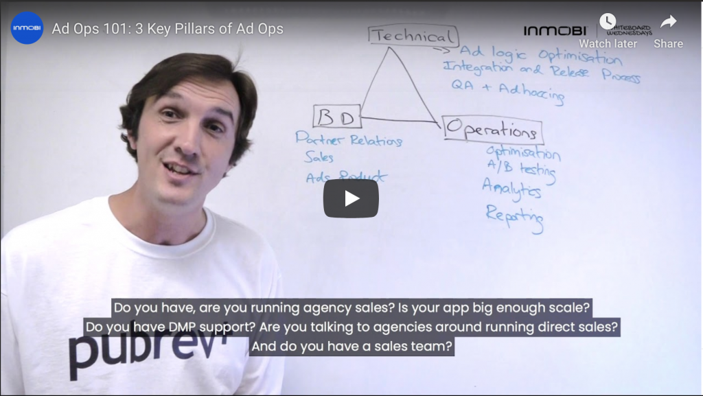3 Key Pillars of Ad Ops [VIDEO]