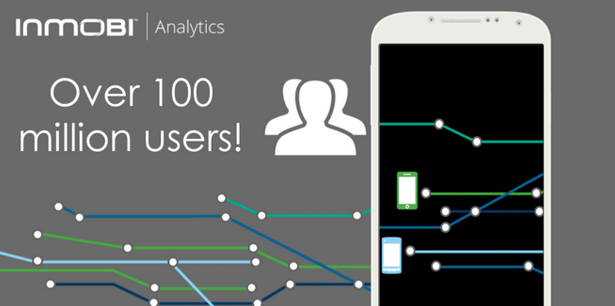 Over 100 million users being tracked via InMobi Analytics!