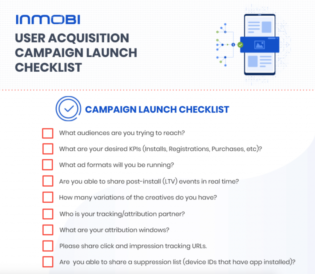 The Ultimate Mobile User Acquisition Checklist